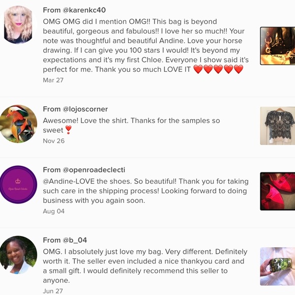 LOVE NOTES. Thank you! ❤️XOXO - Picture 2 of 10